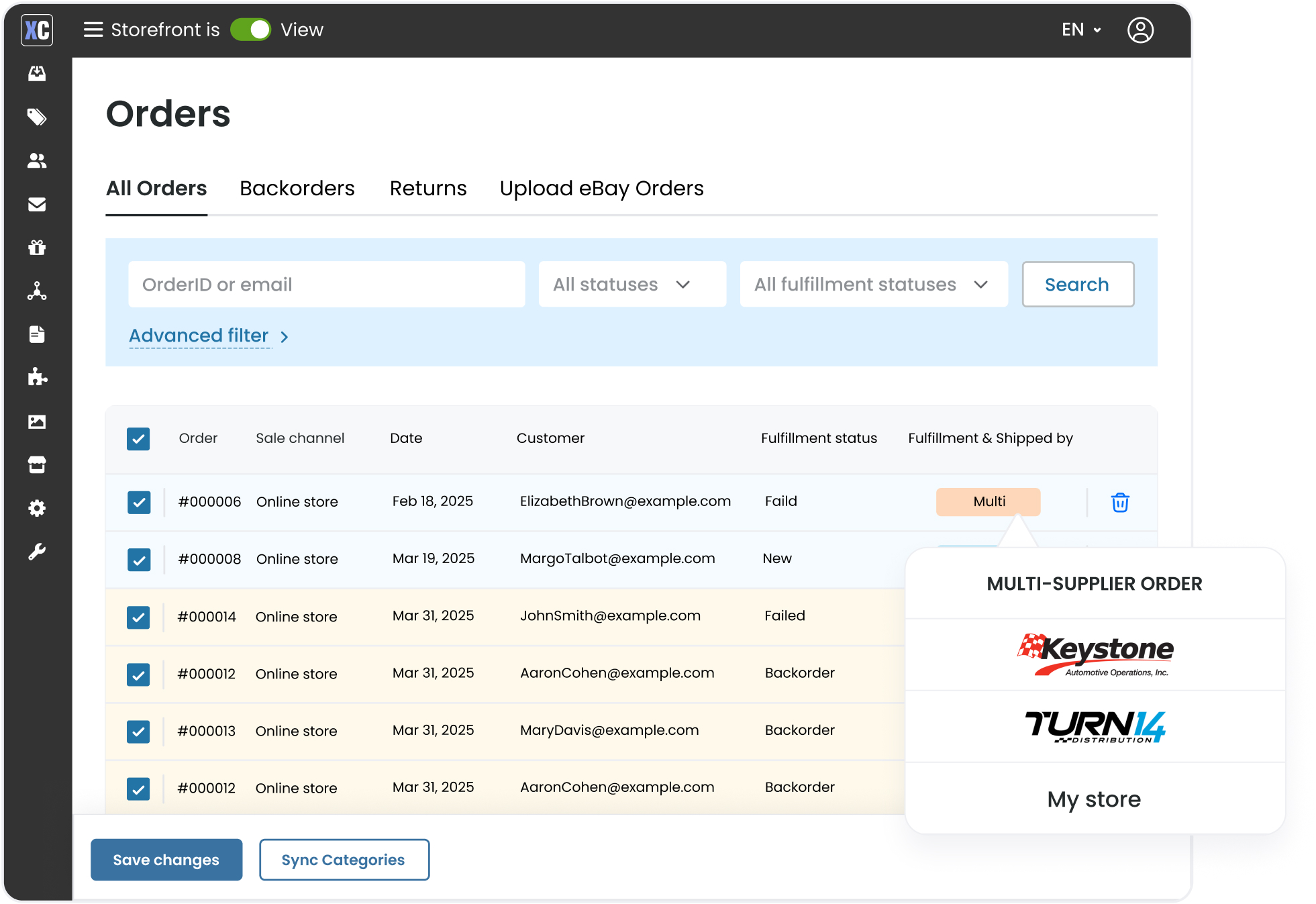 Warehouse Distribution and Order Management