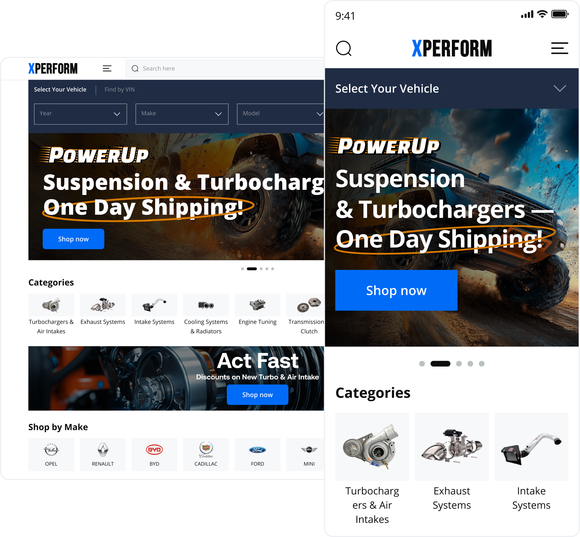 Automotive Website Design