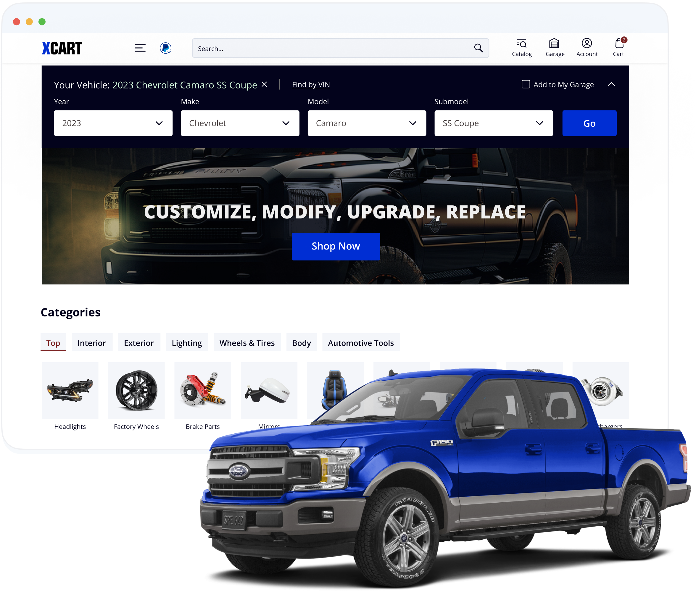 Performance Parts eCommerce