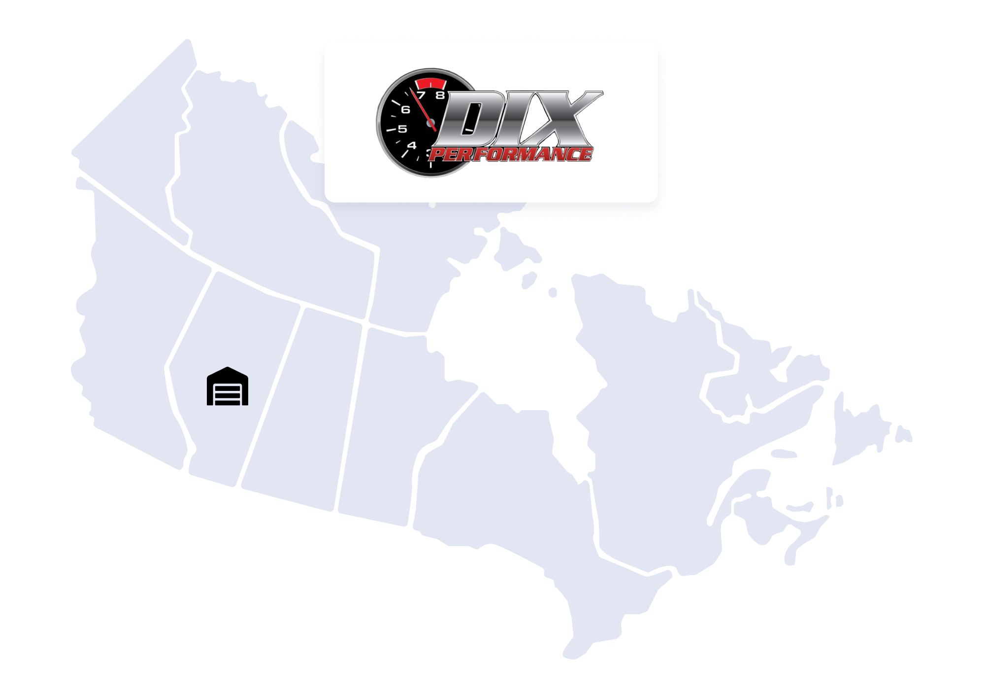 Dix Performance North Map
