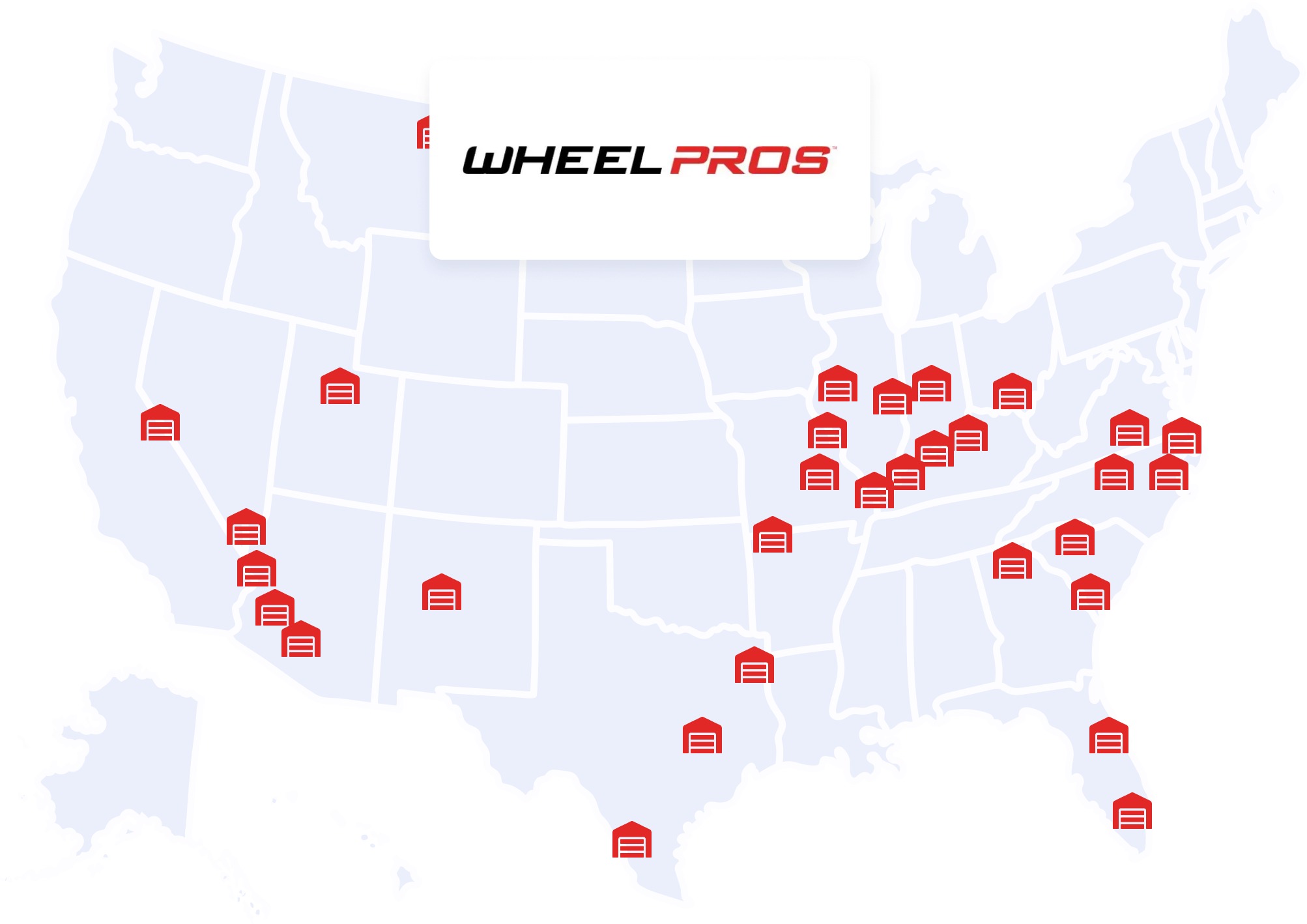 Wheel Pros Map