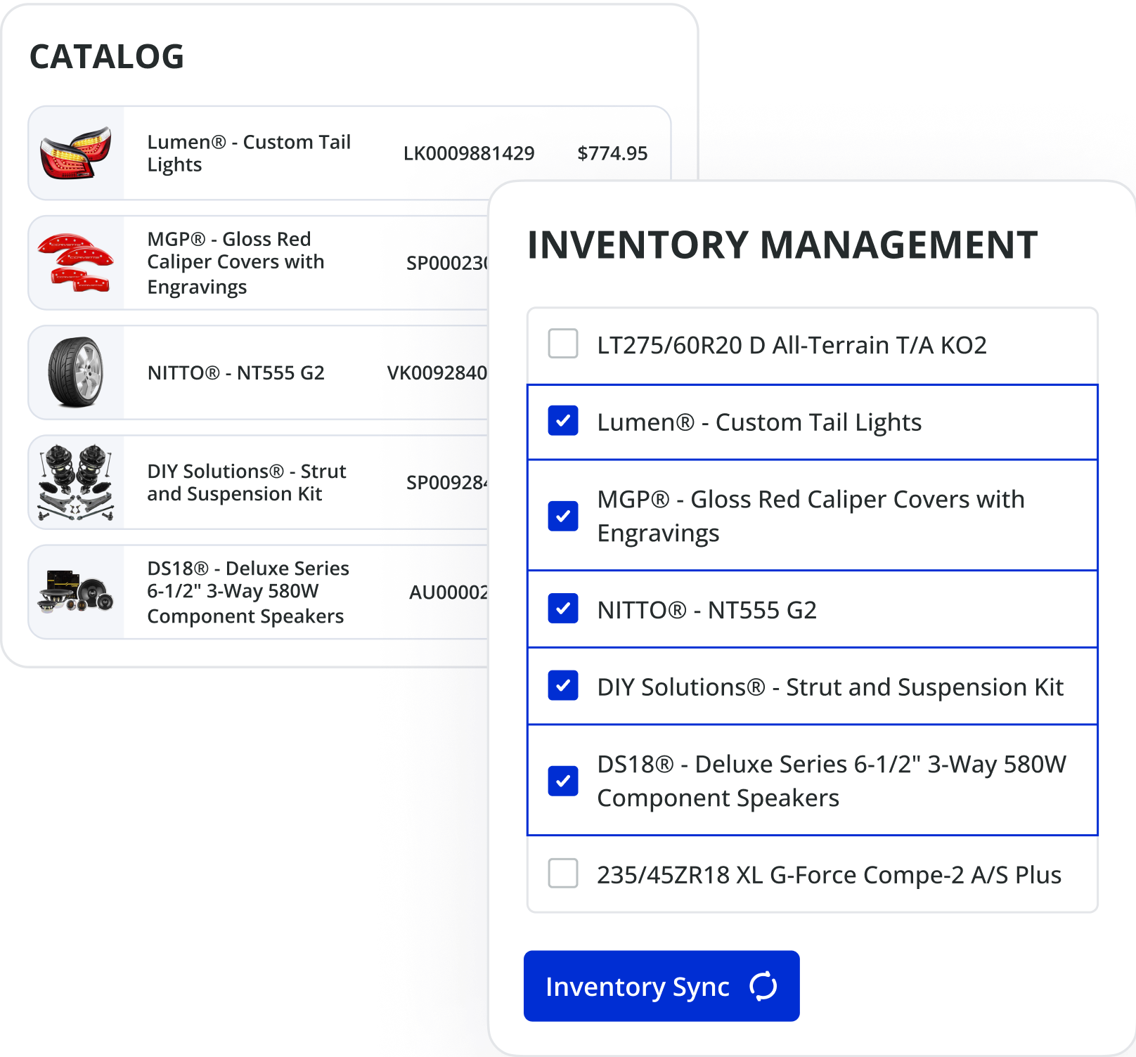 Native Supplier Integrations